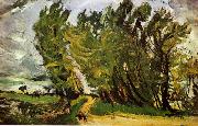Chaim Soutine Windy Day in Auxerre China oil painting reproduction